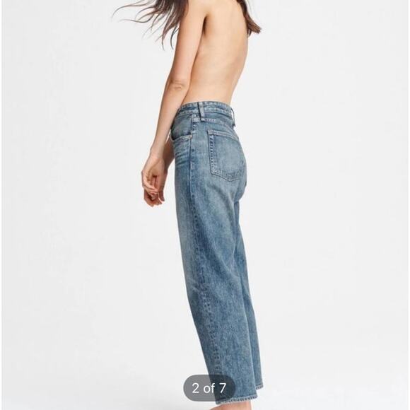 (29) $295 Rag & Bone Maya High Rise Ankle Straight Leg Jeans - Picture 3 of 11